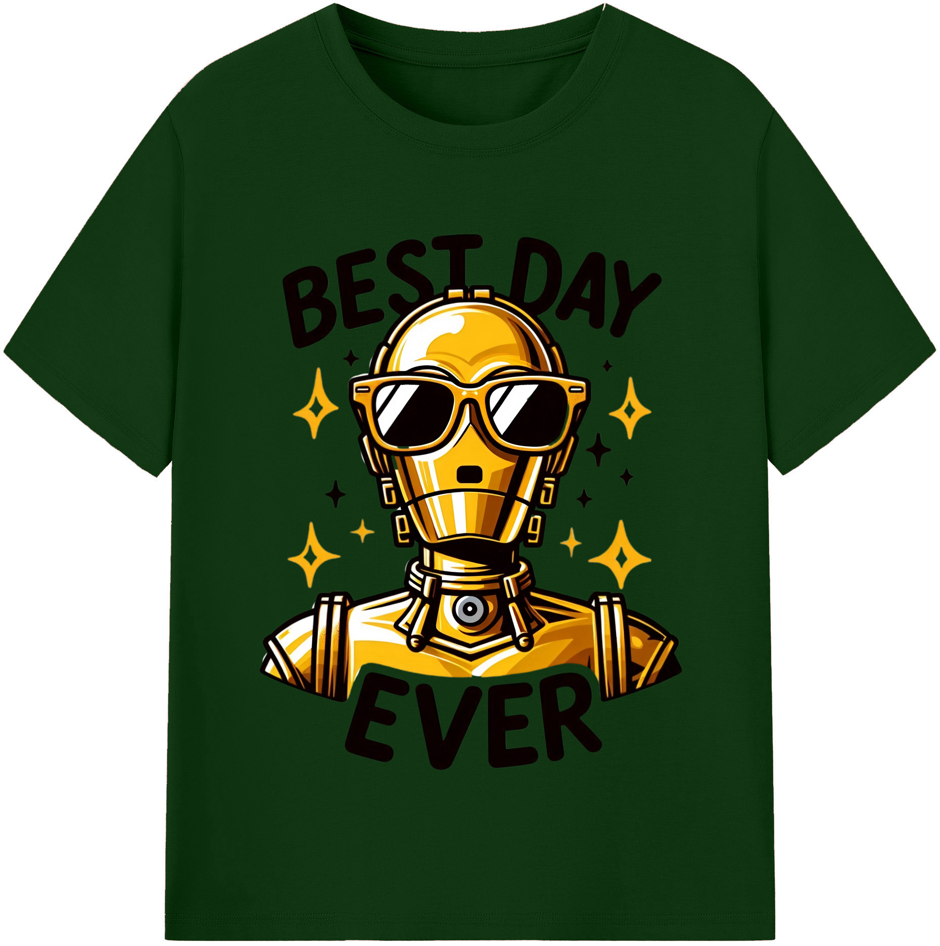 （画像用） スター・ウォーズ Star Wars 綿100％半袖Tシャツ（フロントプリント）